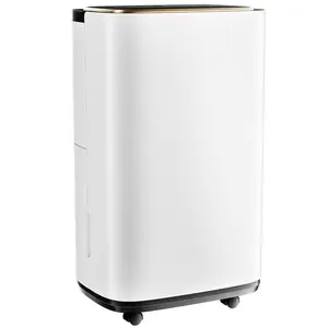 Crafted Comforts Dehumidifier 50 Pint Portable Dehumidifier for Basement, Bedroom, and Large Room with Drain Hose
