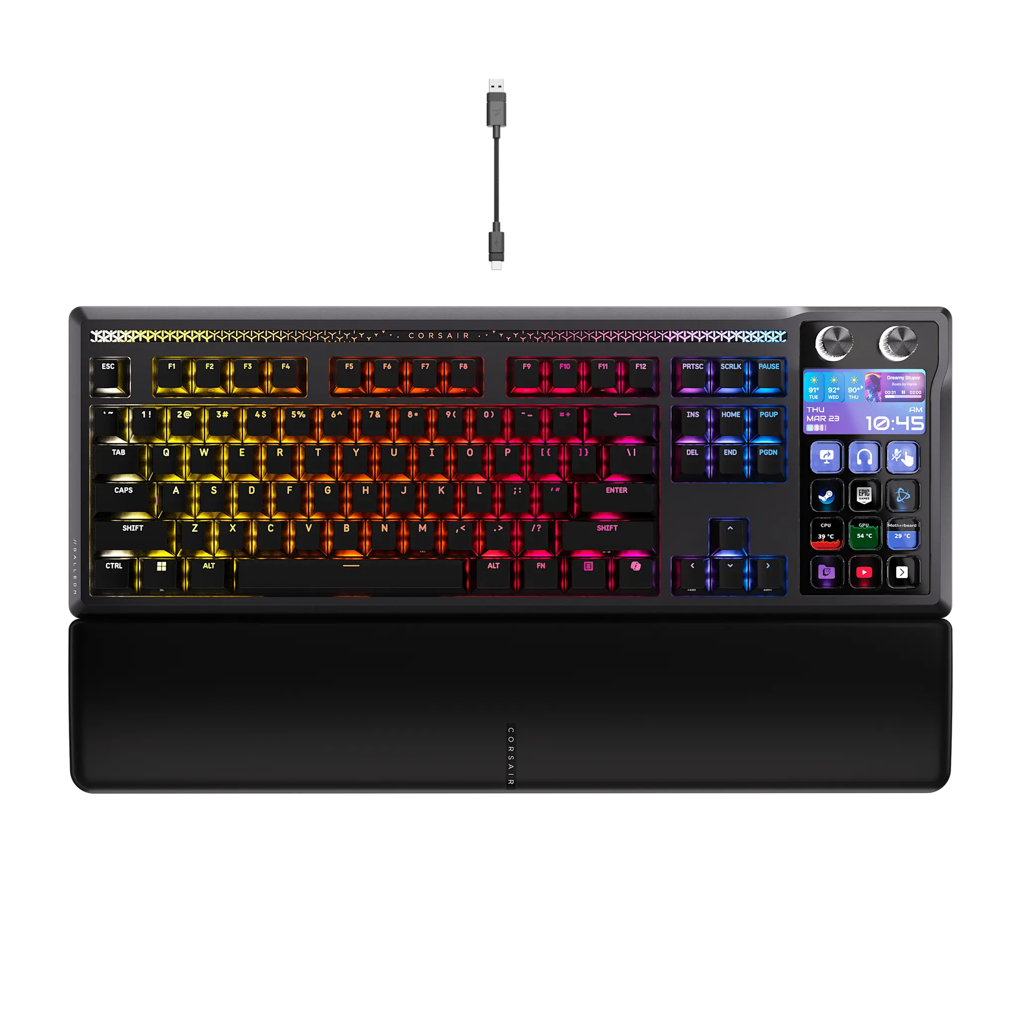 GALLEON 100 SD Stream Deck-Integrated Mechanical Keyboard GALLEON 100 SD Stream Deck-Integrated Mechanical Keyboard