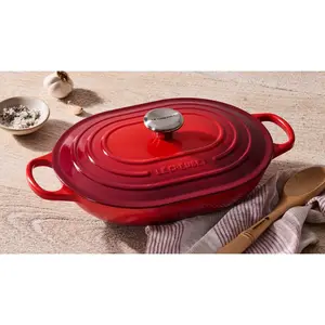 Le Creuset Signature 3.75 Qt Oval Casserole, Premium Bakeware, Versatile Casserole Kitchenware