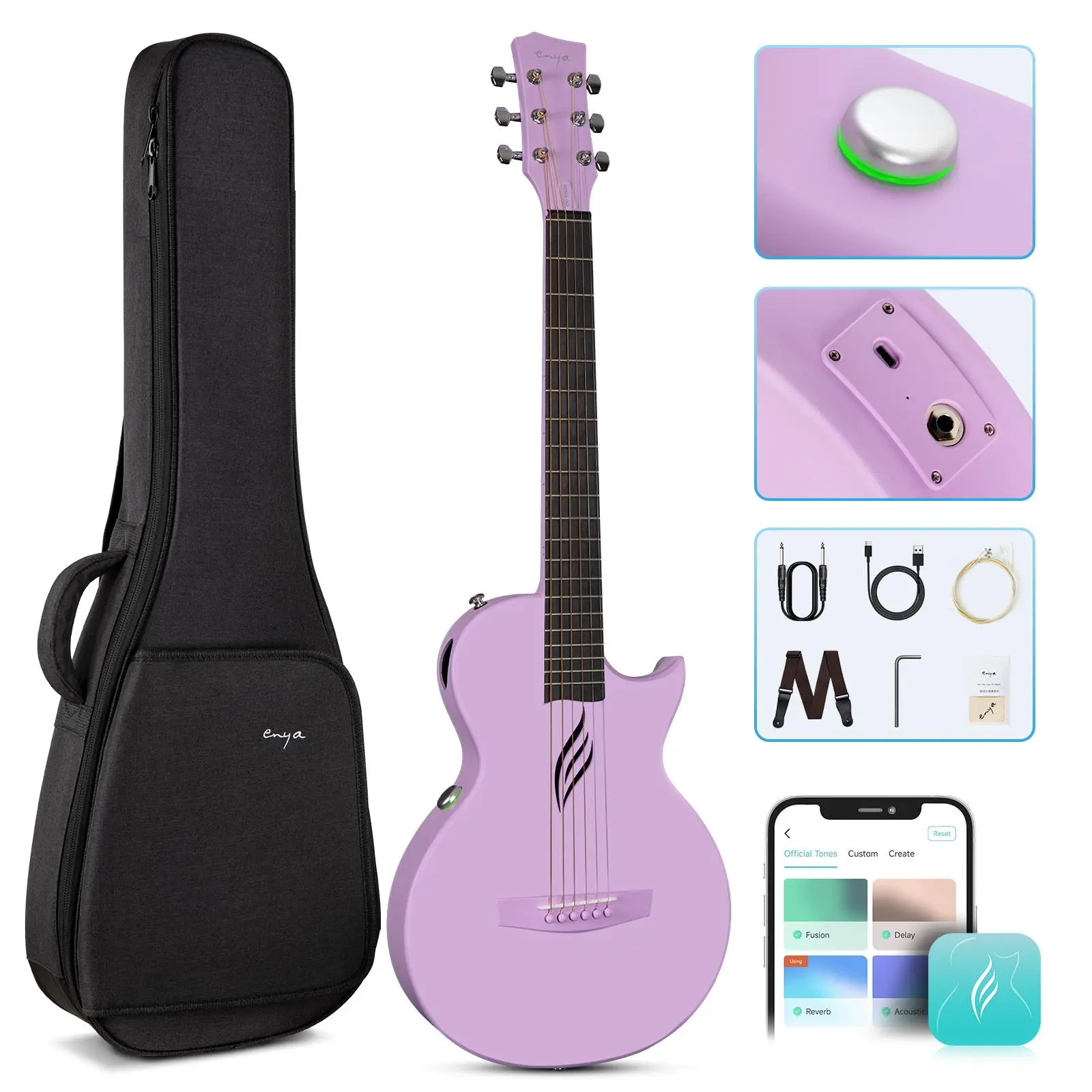 Acoustic-Electric Purple