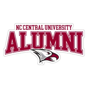 North Carolina Central Eagles Laser Cut Alumni Vinyl Sticker/Magnet