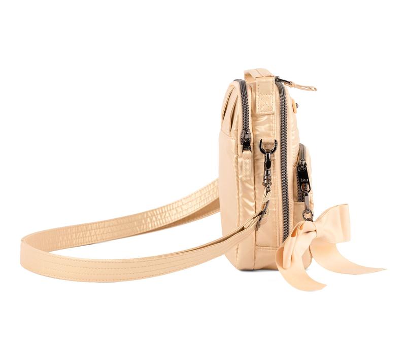 Lug Love Classic Crossbody w/ Bow-Skeeter Mini Bridge