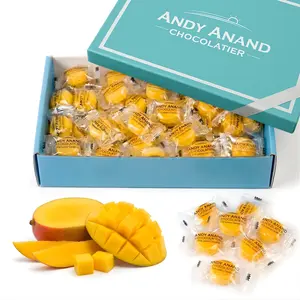 Andy Anand Sugar-Free Mango Hard Candy, 7 oz – European Imported, Stevia Sweetened, Keto & Diabetic-Friendly Gourmet Snack Gift Box