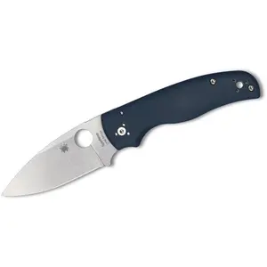 SPYDERCO SHAMAN G-10 3.58" BLUE