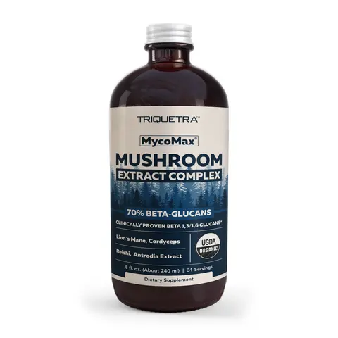 MycoMax Mushroom Complex - 70% Beta Glucans Healthcare Tea Brain Supporting Supplement