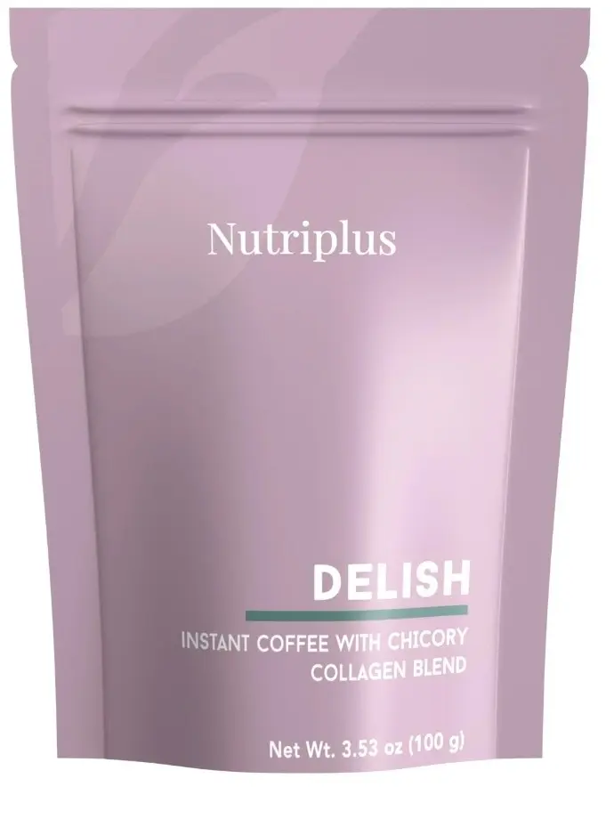 Delish Instant Coffee with Chicory Collagen Blend