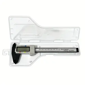 150mm Silver Color Digital Vernier Calipers, Electronic Measuring Tool with Large LCD Screen, Automatic Power Off, Inch/millimeter Conversion