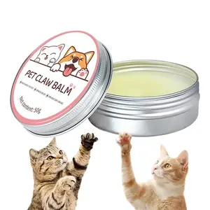 Cat Paw Balm 50g, Cat & Dog Paw Protection Cream, Pet Nose Moisturizer, Cracked Foot Repair Accessory, Essential Care for Pets
