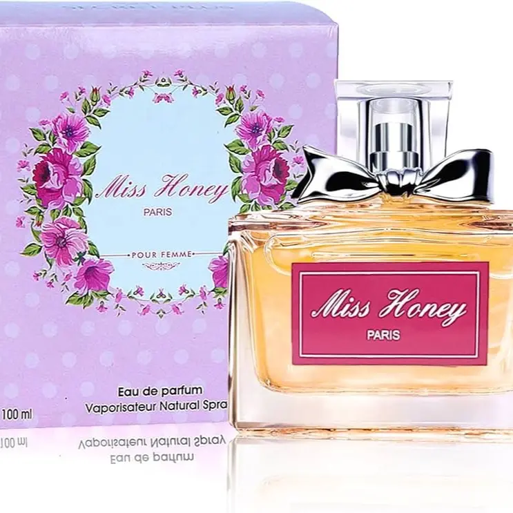 Miss Honey EDP perfume for Women, Sweet Floral Scent 3.4 Fl Oz