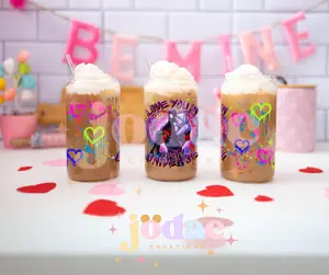 Spiderverse Spiderman and Ghost Spidey Glass Cup