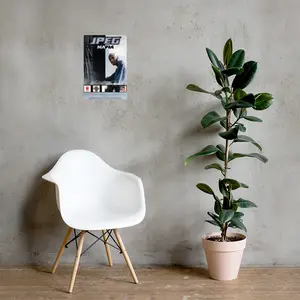 JPEG mafia, poster, music poster, dorm room posters, home art, decor Matte Decoration