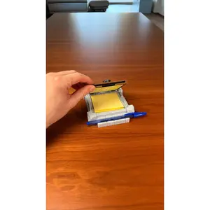 Pen and Post-It Note Holder with stencils