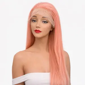 13 x 4 HD Lace Wig - 100% Human Hair Blend, Multiple Colors Available, Suitable for All Seasons