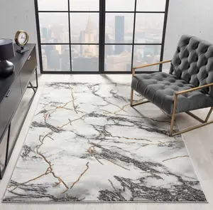 Sam's Rugs Ultra Soft Area Rug - Modern Abstract Design for Indoor Living Room & Bedroom - Stain Resistant, Easy to Clean