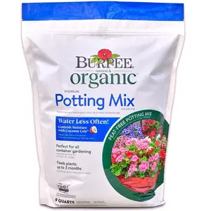 9 Quarts | Premium Organic Potting Natural Soil Mix Food Ideal for Container Garden-Vegetable, Flower & Herb Use for Indoor Outdoor Plant