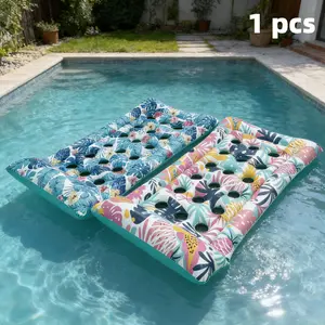 Tropical Leaf Water Float Adult Hammock, 4-In-1 Multi-Function Pool Toy, Lounge Chair Float, Ideal for Adult Vacation Relaxation