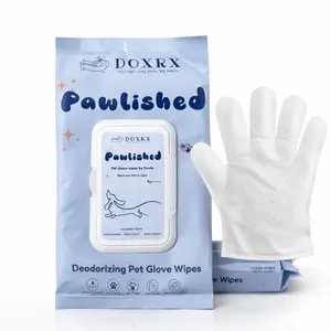Pawlished Pet Glove Wipes
