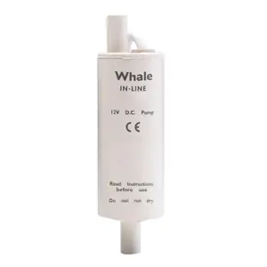 Whale Marine  12V 13LPM Inline Electric Galley Pump