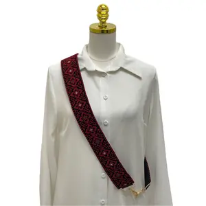 Embroidered Heritage Purse Strap Crafted with Intricate Embroidery