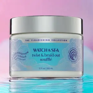 “SEA THIS PERFECTION” Twist & Braid Out Soufflé