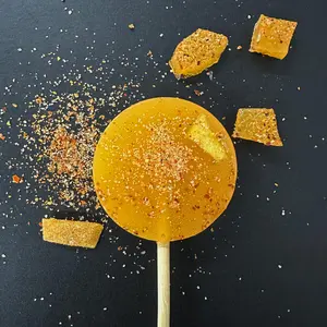 Chili Lime Mango Lollipop - Gourmet Lollipop - All Natural Color