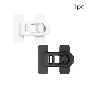 1pc Refrigerator Anti-Theft Lock, Kitchen Cabinet Lock for Fridge, Freezer, Oven, Dishwasher, Drawer, Secure Closure Device