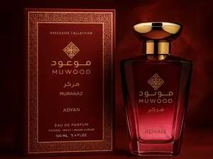 Adyan Muwood Murakaz Eau de Parfum 100 mL - Oriental Luxury with Saffron & Amber Notes | Premium Packaging & Velvet Lining