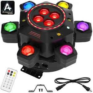 10 LED RGBW Moving Head Strobe Light Laser Stage Lighting Beam DMX Disco DJ