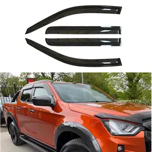 For 2004-2012 Chevry Colorado/GMC Canyon Crew Cab Window Visor/WeatherShield/Rain Visor