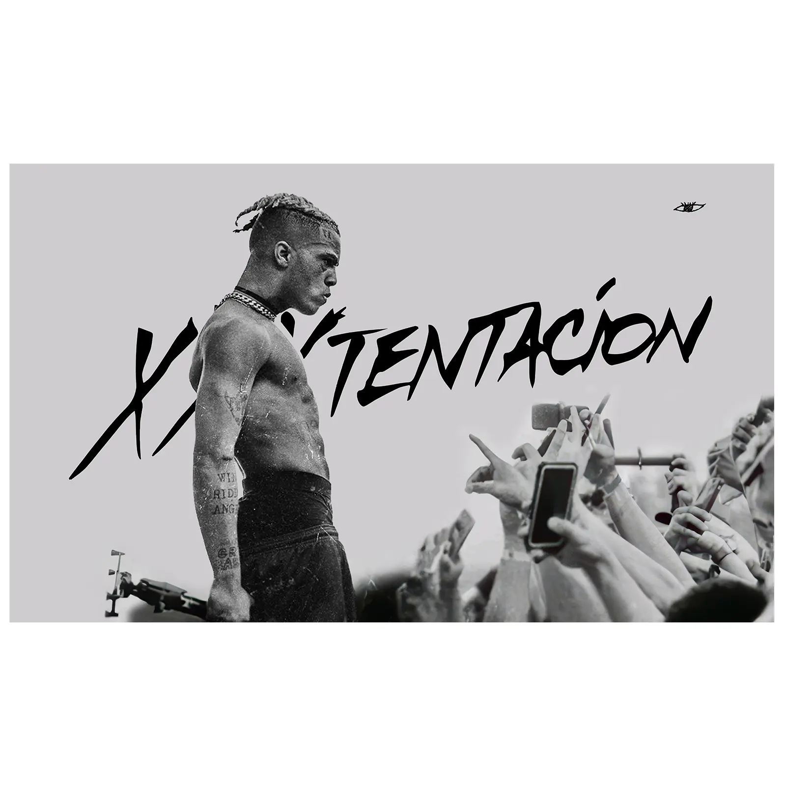 XXX Tentacion’s Album Stream Flag 'Look at Me: THE ALBUM’ Tapestry 40in*60in Tapestry Home Decor Supplies Decoration