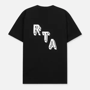 LIAM TEE | BLACK COLLEGIATE BROKEN DREAMS Crewneck Man T-shirt