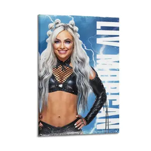 Liv Morgan Modern Art Deco Painting Art Poster Wall Decoration Wall Poster Art Wall Rich Art Painting Corridor Art Painting Decoration