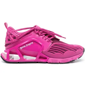 Palm Angels Women's Palm Web Fuchsia Sneaker Size 39 (7.5W)