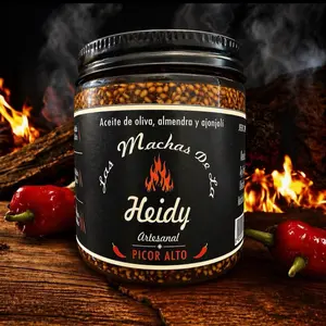 Heidy Salsa Macha Artesanal - High Heat   - Salsa Macha Artesanal Sauce