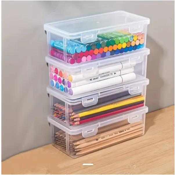 Pencil case organizer, pencil case, marker storage, large capacity pencil case, transparent stationery.R2214