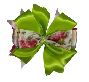 Garden Party  Large Hair Bow