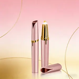 "Effortless facial eyebrow Grooming Tool for Lazy People! Rechargeable Electric Eyebrow Trimmer: 3-Second Quick Removal of Eyebrow Surrounding Hair Without Skin Scratching, Magnetic Blade for Easy Disassembly & Cleaning,