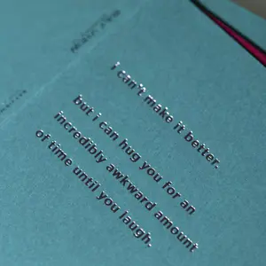 'Awkwardly Long Hug' Greeting Card