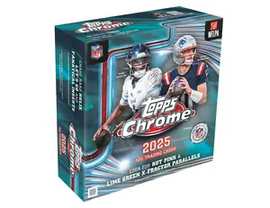2025 Topps Chrome Football Mega Box