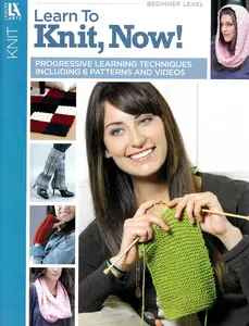 USED-Learn to Knit, Now!: Progressive Learning Techniques Including 6 Patterns and Videos by Long, Lois J. (Paperback)