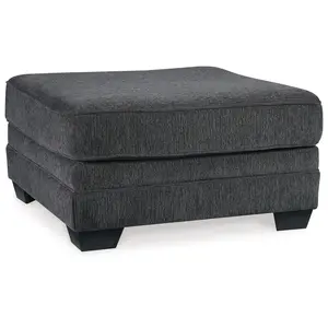 Tracling - Oversized Accent Ottoman - Slate