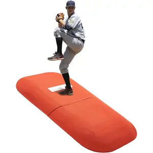 VEVOR Pitching Mound, Baseball Game Mound, Indoor/Outdoor Pitching Practice and Training Equipment, Softball Pitching Aids with Antifade Turf and Pitching Rubber