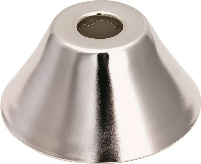 Plumb Pak 522870 Deep Bath Flange, 0.375 in OD, Chrome Plated