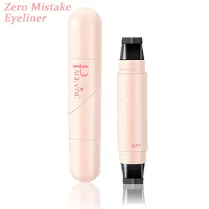 Integrated eyeliner stamp pen, waterproof and sweat-proof, suitable for makeup beginners, 24-hour smudge-proof, one-second cat-eye eyeliner, perfect for girls and women, the most desired Christmas gift