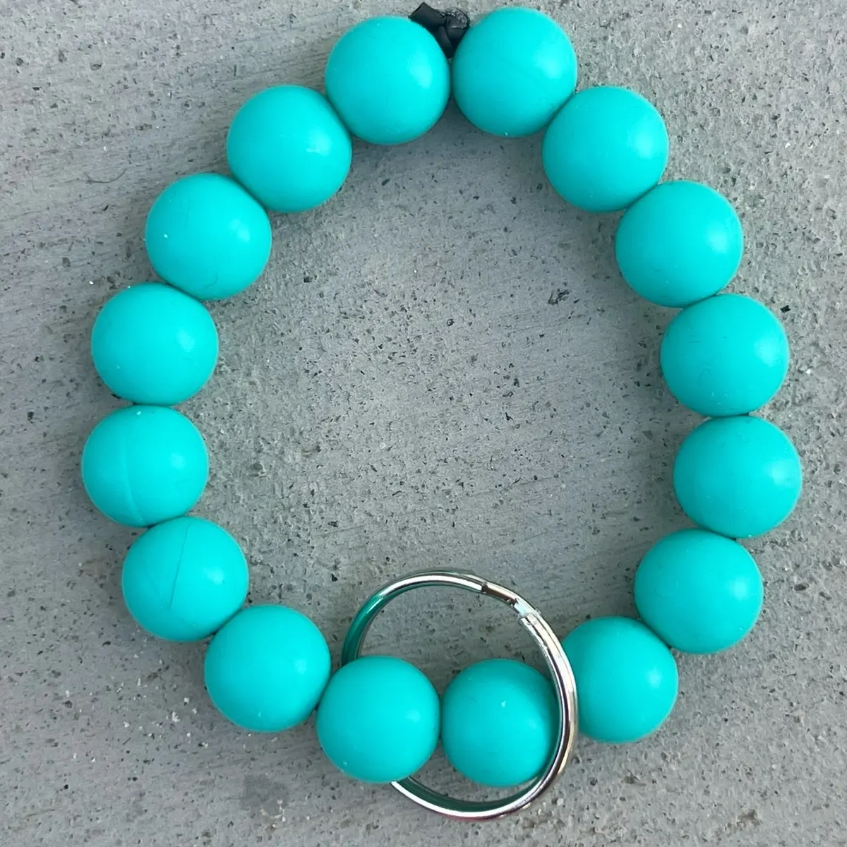Turquoise Keyring Wristlet for Women - Perfect for Travel or Everyday Use
