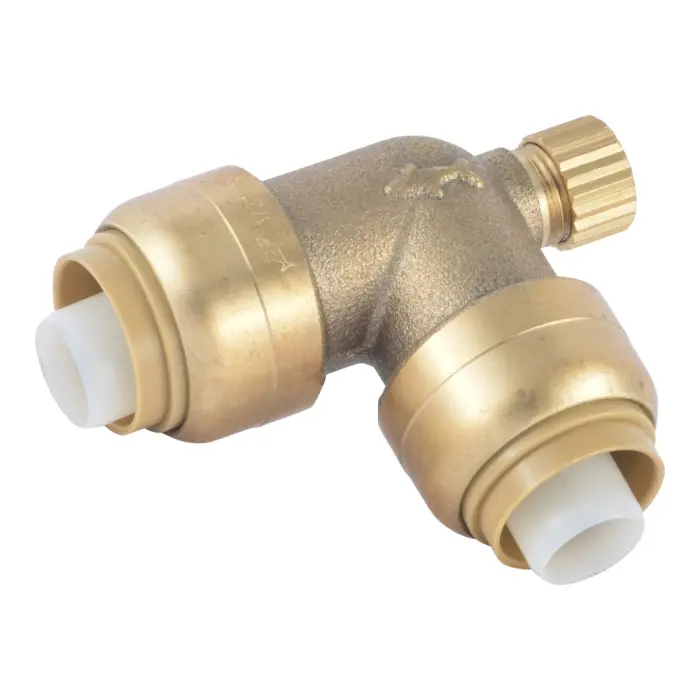 Cash ACME & Sharkbite  0.5 in. SB Elbow with Drain