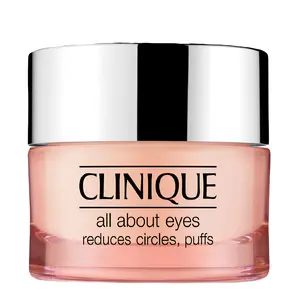Clinique All About Eyes - Reduces Circles and Puffs for All Skin Types Eye Cream , 0.5 Ounce