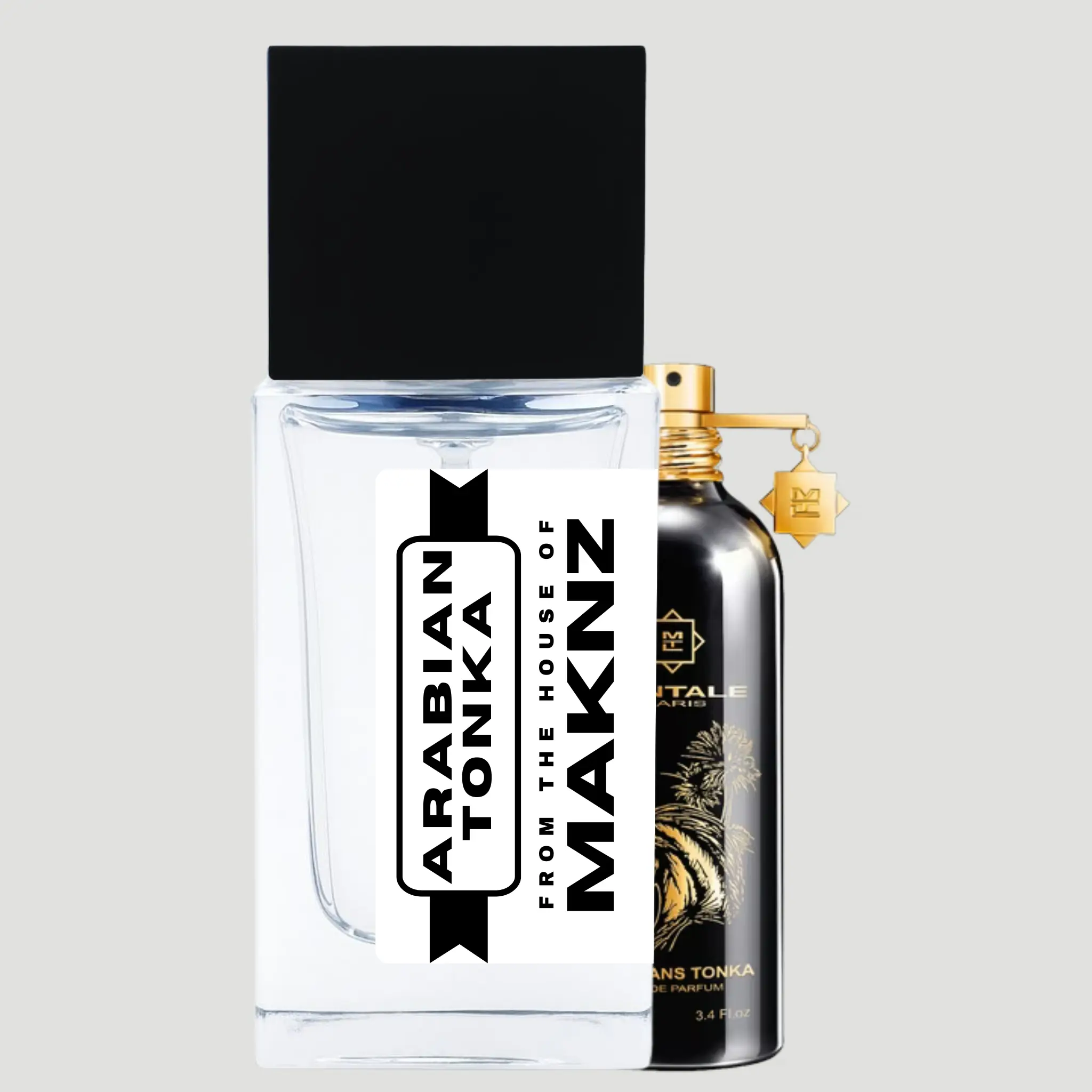MAKNZ ARABIAN TONKA Unisex Fragrance - sweet, vanilla, amber, oud, warm spicy, rose, musky, metallic, aromatic, powdery Scent