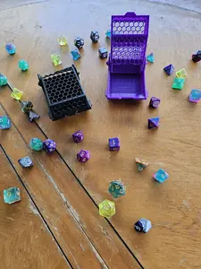 Mini Folding Dice Tower