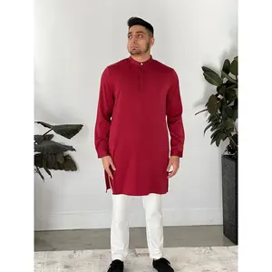 Radiant Red Kurta